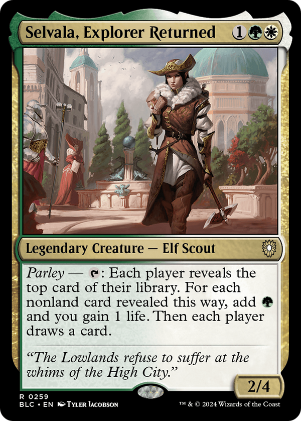 Selvala, Explorer Returned (259) [Bloomburrow Commander] - Deck Out Gaming