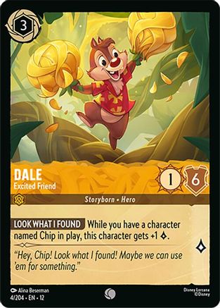 Dale - Excited Friend (4/204) [Wilds Unknown] - Deck Out Gaming