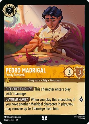 Pedro Madrigal - Family Patriarch (5/204) [Wilds Unknown] - Deck Out Gaming