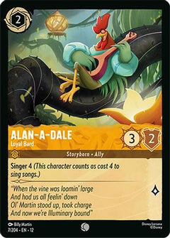 Alan-a-Dale - Loyal Bard (7/204) [Wilds Unknown] - Deck Out Gaming