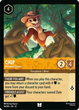 Chip - Retrieval Expert (14/204) [Wilds Unknown] - Deck Out Gaming