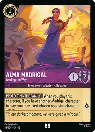 Alma Madrigal - Leading the Way (36/204) [Wilds Unknown] - Deck Out Gaming