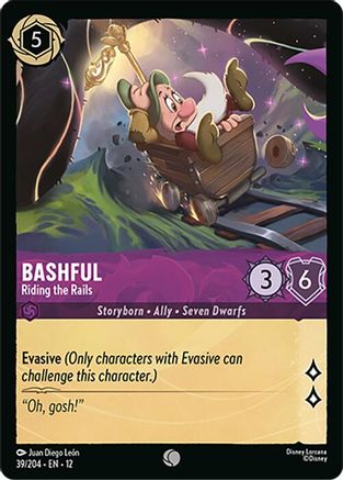 Bashful - Riding the Rails (39/204) [Wilds Unknown] - Deck Out Gaming