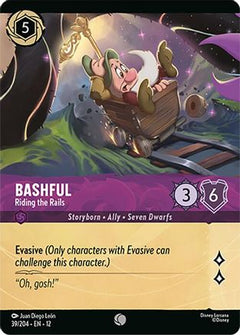Bashful - Riding the Rails (Foil) (39/204) [Wilds Unknown] Cold Foil - Deck Out Gaming