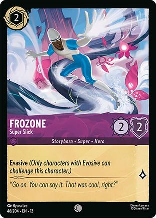 Frozone - Super Slick (46/204) [Wilds Unknown] Cold Foil - Deck Out Gaming
