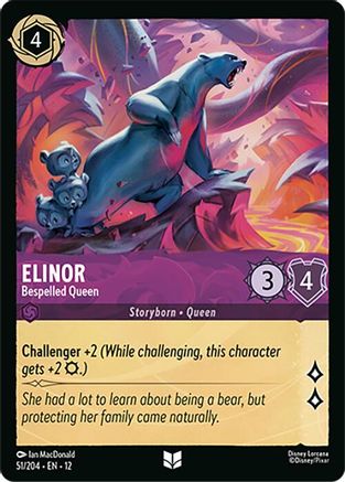 Elinor - Bespelled Queen (51/204) [Wilds Unknown] - Deck Out Gaming