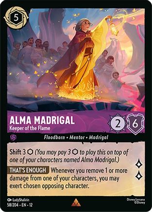 Alma Madrigal - Keeper of the Flame (58/204) [Wilds Unknown] - Deck Out Gaming