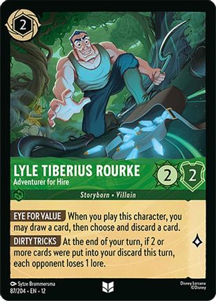 Lyle Tiberius Rourke - Adventurer for Hire (87/204) [Wilds Unknown] - Deck Out Gaming