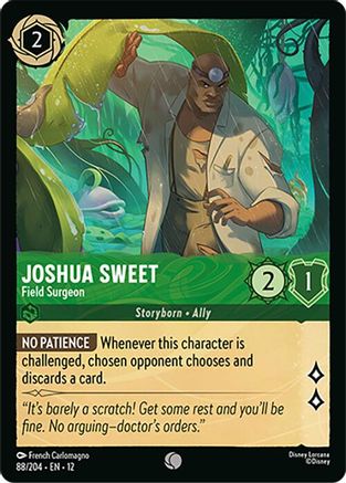 Joshua Sweet - Field Surgeon (88/204) [Wilds Unknown] - Deck Out Gaming