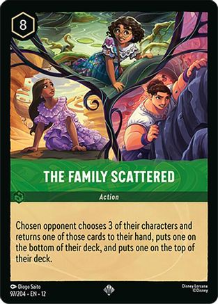 The Family Scattered (97/204) [Wilds Unknown] - Deck Out Gaming