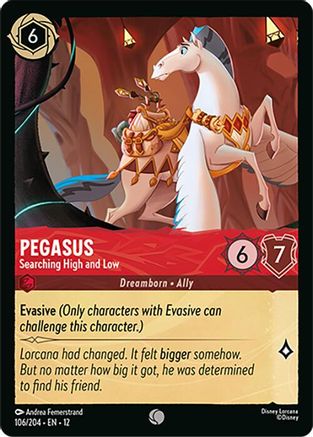 Pegasus - Searching High and Low (106/204) [Wilds Unknown] - Deck Out Gaming