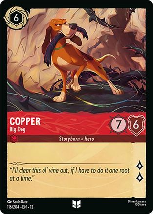 Copper - Big Dog (116/204) [Wilds Unknown] - Deck Out Gaming