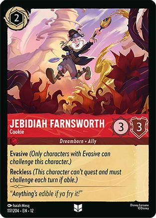 Jebidiah Farnsworth - Cookie (117/204) [Wilds Unknown] - Deck Out Gaming