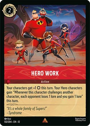Hero Work (132/204) [Wilds Unknown] - Deck Out Gaming