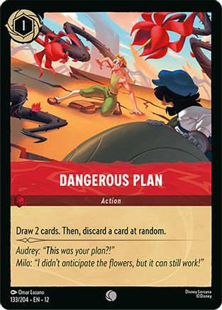 Dangerous Plan (133/204) [Wilds Unknown] Cold Foil - Deck Out Gaming