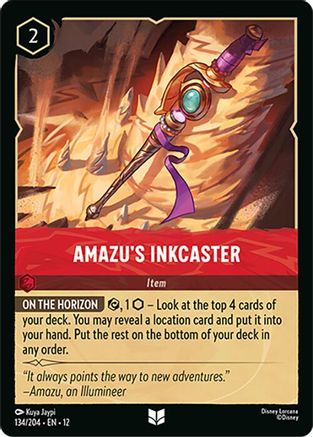 Amazu's Inkcaster (134/204) [Wilds Unknown] - Deck Out Gaming