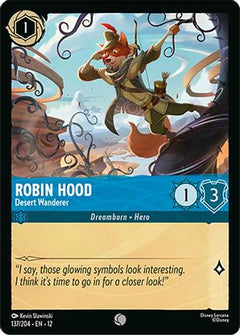 Robin Hood - Desert Wanderer (137/204) [Wilds Unknown] - Deck Out Gaming