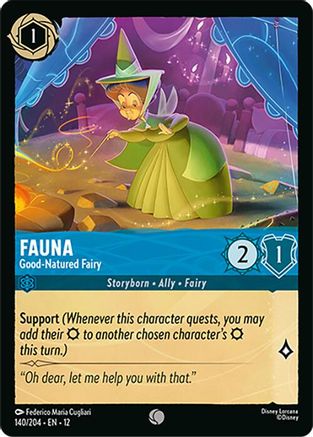 Fauna - Good-Natured Fairy (140/204) [Wilds Unknown] - Deck Out Gaming