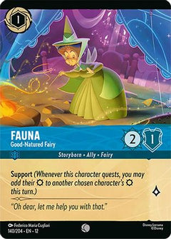 Fauna - Good-Natured Fairy (Foil) (140/204) [Wilds Unknown] Cold Foil - Deck Out Gaming