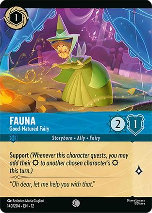 Fauna - Good-Natured Fairy (Foil) (140/204) [Wilds Unknown] Cold Foil - Deck Out Gaming