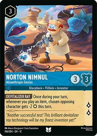 Norton Nimnul - Misanthropic Genius (146/204) [Wilds Unknown] - Deck Out Gaming