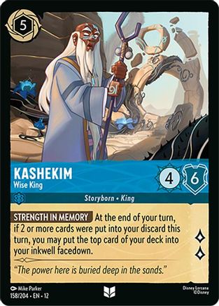 Kashekim - Wise King (158/204) [Wilds Unknown] - Deck Out Gaming