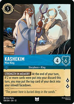 Kashekim - Wise King (158/204) [Wilds Unknown] Cold Foil - Deck Out Gaming