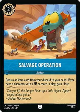 Salvage Operation (165/204) [Wilds Unknown] - Deck Out Gaming