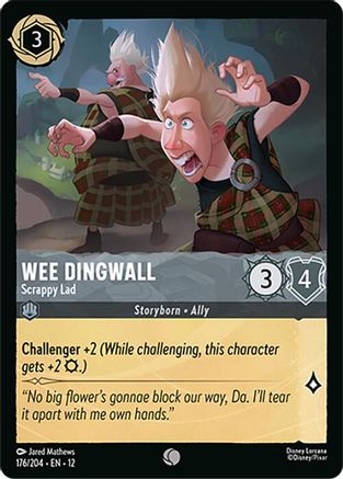 Wee Dingwall - Scrappy Lad (176/204) [Wilds Unknown] - Deck Out Gaming