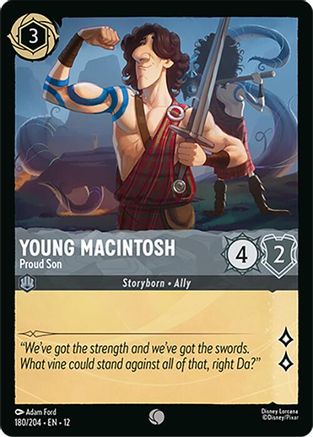Young Macintosh - Proud Son (180/204) [Wilds Unknown] Cold Foil - Deck Out Gaming