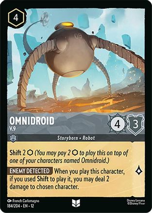 Omnidroid - V.9 (184/204) [Wilds Unknown] - Deck Out Gaming