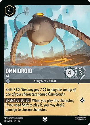 Omnidroid - V.9 (Foil) (184/204) [Wilds Unknown] Cold Foil - Deck Out Gaming
