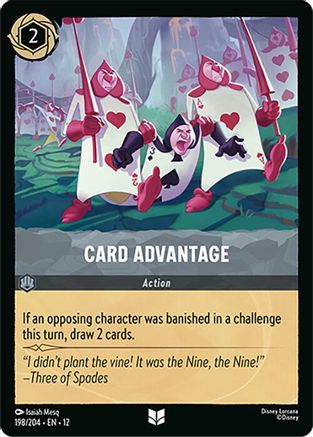 Card Advantage (198/204) [Wilds Unknown] Cold Foil - Deck Out Gaming