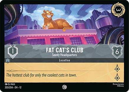 Fat Cat's Club - Seedy Headquarters (203/204) [Wilds Unknown] Cold Foil - Deck Out Gaming