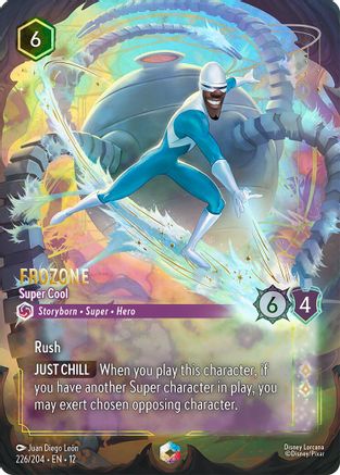 Frozone - Super Cool (Enchanted) (226/204) [Wilds Unknown] Holofoil - Deck Out Gaming
