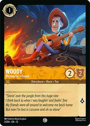 Woody - Waiting for a Friend (3/204) [Wilds Unknown] - Deck Out Gaming