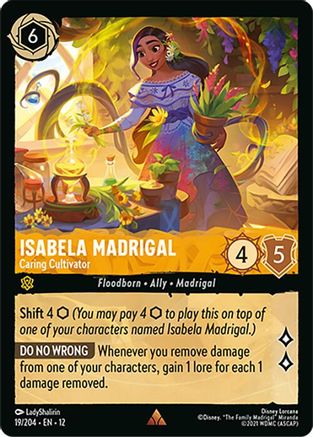 Isabela Madrigal - Caring Cultivator (19/204) [Wilds Unknown] - Deck Out Gaming