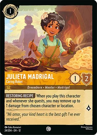 Julieta Madrigal - Caring Baker (24/204) [Wilds Unknown] - Deck Out Gaming
