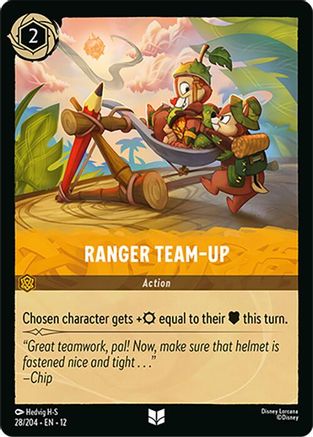 Ranger Team-Up (28/204) [Wilds Unknown] - Deck Out Gaming
