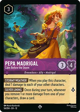Pepa Madrigal - Calm Before the Storm (56/204) [Wilds Unknown] - Deck Out Gaming