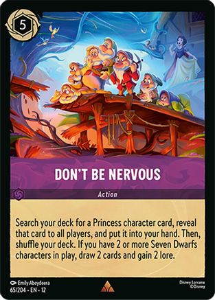 Don't Be Nervous (65/204) [Wilds Unknown] - Deck Out Gaming