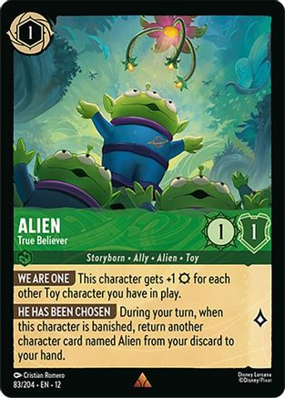 Alien - True Believer (83/204) [Wilds Unknown] - Deck Out Gaming