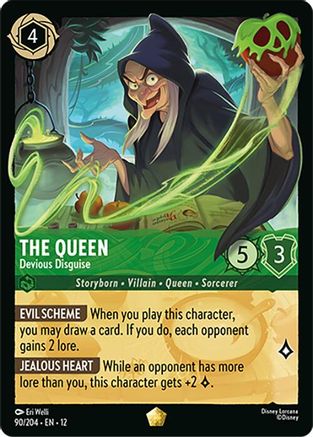The Queen - Devious Disguise (90/204) [Wilds Unknown] - Deck Out Gaming