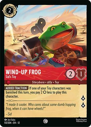 Wind-Up Frog - Sid's Toy (112/204) [Wilds Unknown] - Deck Out Gaming