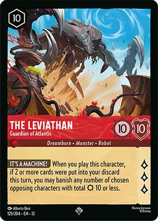 The Leviathan - Guardian of Atlantis (125/204) [Wilds Unknown] - Deck Out Gaming