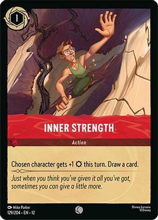 Inner Strength (129/204) [Wilds Unknown] Cold Foil - Deck Out Gaming