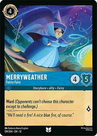Merryweather - Feisty Fairy (139/204) [Wilds Unknown] - Deck Out Gaming