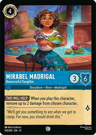 Mirabel Madrigal - Resourceful Daughter (142/204) [Wilds Unknown] Cold Foil - Deck Out Gaming
