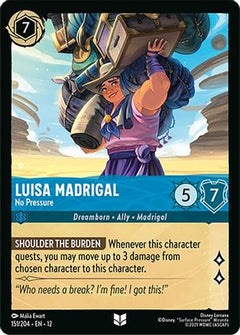 Luisa Madrigal - No Pressure (151/204) [Wilds Unknown] - Deck Out Gaming