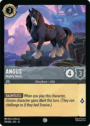 Angus - Mighty Horse (174/204) [Wilds Unknown] - Deck Out Gaming